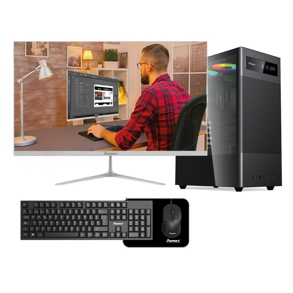JANUS GAMER INTEL CORE I5 12400F NUEVOS CHASIS 32"